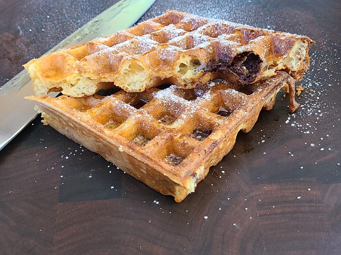 Crispy Crunchy Airy Yummy Waffles